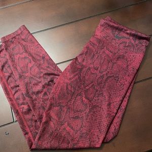Nike snake print leggings